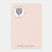 Aangepaste naam Dierenriem Teken Leo Post-it® Notes (Voorkant)