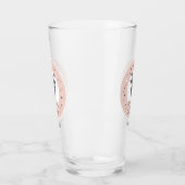 Aangepaste naam Dierenriem Teken Steenbok Glas (Links)