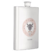 Aangepaste naam Dierenriem Teken Stier Flacon (Rechts)