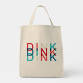 Aangepaste naam Dink Gepersonaliseerd Pickleball G Tote Bag (Achterkant)