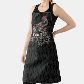 Aangepaste naam Dirt Bike Rider Motocross Racing Schort (Insitu)