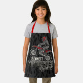 Aangepaste naam Dirt Bike Rider Motocross Racing Schort (Insitu)