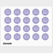 Aangepaste naam Dit behoort tot gepersonaliseerde  Ronde Sticker (Vel)