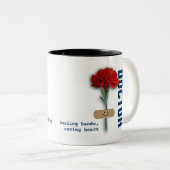 Aangepaste naam Doctor Appreciation Cadeau Tweekleurige Koffiemok (Voorkant rechts)