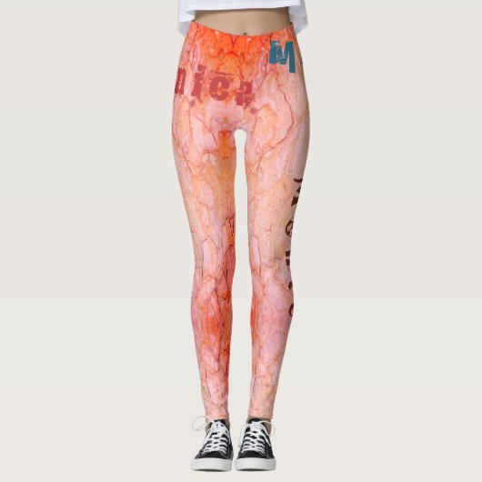 Aangepaste naam Doll Leggings (Voorkant)