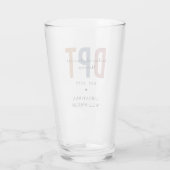 Aangepaste naam DPT Doctor in de Fysieke Behandeli Glas (Achterkant)