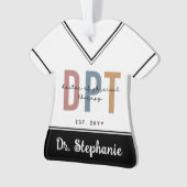 Aangepaste naam DPT Doctor in de Fysieke Behandeli Ornament (voorkant)