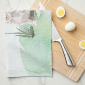 Aangepaste naam: dragerhaasje Jack Russell Pet Dog Theedoek (Quarter Fold)