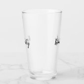 Aangepaste naam Drink glas (Rechts)