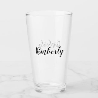 Aangepaste naam Drink glas