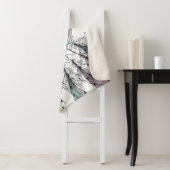 Aangepaste naam drocatcher fleece deken (In situ)