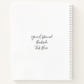 Aangepaste naam drocatcher notebook notitieboek (Achterkant)