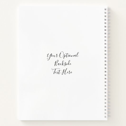 Aangepaste naam drocatcher notebook notitieboek (Achterkant)