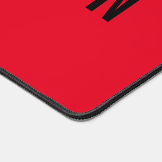 Aangepaste naam Dubbele strepen rackstandaard vent Bureaumat (Hoek)