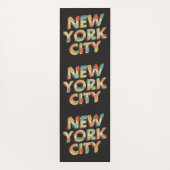 Aangepaste naam dubbelzijdig New York City Yogamat (Achterkant)
