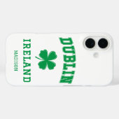 Aangepaste naam Dublin Ierland Case-Mate iPhone Case (Achterkant (horizontaal))