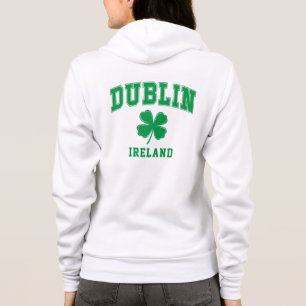Aangepaste naam Dublin Ierland Hoodie