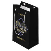 Aangepaste naam Dublin Ierland Klein Cadeauzakje (Voorkant Gekanteld)