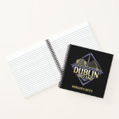 Aangepaste naam Dublin Ierland Notitieboek (Binnen)