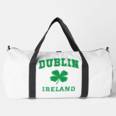 Aangepaste naam Dublin Ierland Plunjezak (Voorkant)