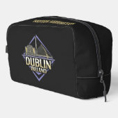 Aangepaste naam Dublin Ierland Toilettasje (Rechterhoek)