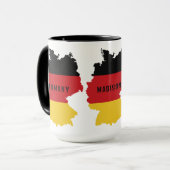 Aangepaste naam Duitsland Mok (Voorkant links)