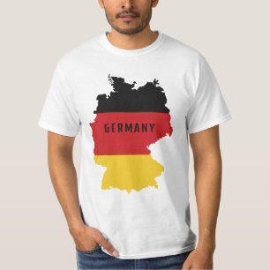 Aangepaste naam Duitsland T-shirt
