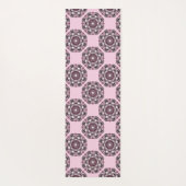 Aangepaste naam Dusky Roos Cherry Blossom Dot Mand Yogamat (Achterkant)