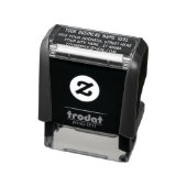 Aangepaste Naam E-mailadres Kleur Zelfinktstempel Zelfinktende Stempel (Product)