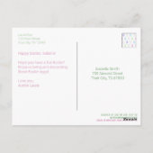 Aangepaste naam Easter Egg Coloring Kaart voor kin (Achterkant)