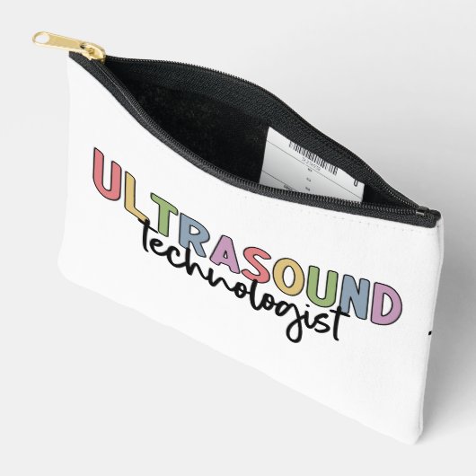 Aangepaste naam echoscopist geschenken etui (Open)