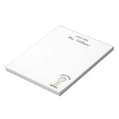 Aangepaste naam: een geweldige leraar inspireert e notitieblok (Linkerzijde)