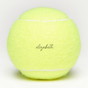 Aangepaste naam eenvoudig  tennisballen
