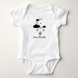 Aangepaste Naam Eerste Eid Baby Bodysuit - Geperso
