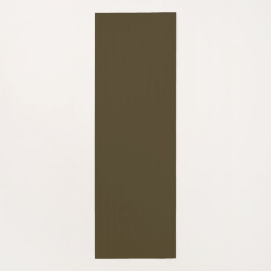 aangepaste naam Elegante  Floral Yoga Mat (Achterkant)