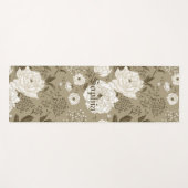 aangepaste naam Elegante  Floral Yoga Mat (Voorkant (horizontaal))