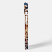 Aangepaste naam Elegante Parel Hart Gloed ✨ Romant Case-Mate iPhone Case (Achterkant / Links)