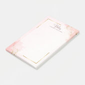 Aangepaste naam Elegante Post-It® notities Notes (Schuin)