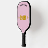 Aangepaste naam Elegante sport roze ontwerp  Pickleball Paddle (Links)