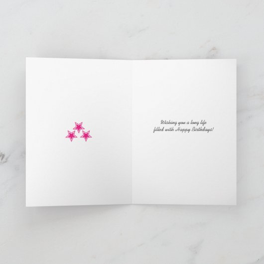 Aangepaste naam elke leeftijd grappige prijsopgave kaart (Binnen)