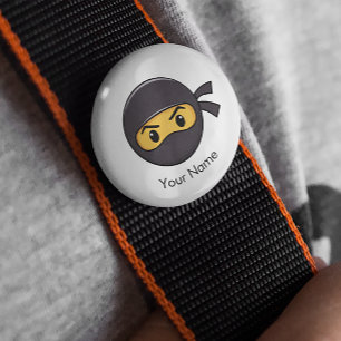 Aangepaste naam Emoji Ninja Button