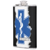 Aangepaste naam EMT Paramedische symbolen uitvouwe Heupfles (Links)