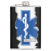 Aangepaste naam EMT Paramedische symbolen uitvouwe