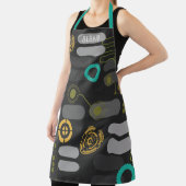 Aangepaste naam en achtergrondtechnologie Digitaal Schort (Insitu)