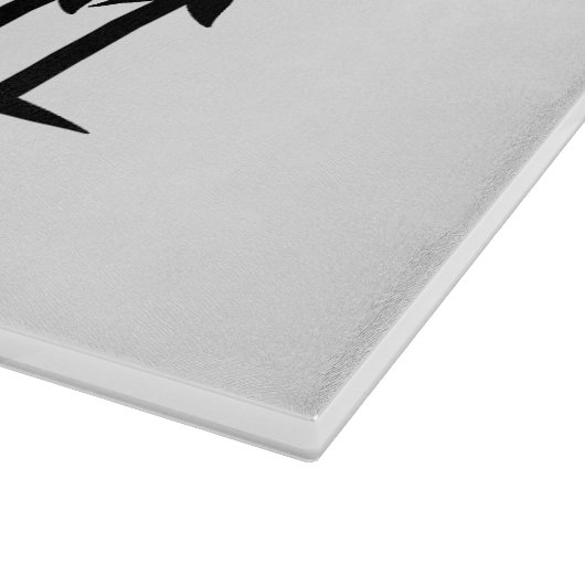 Aangepaste naam en datum Cabine en bergen Snijplank (Hoek)