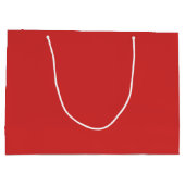 Aangepaste naam en datum Elegante feestfavoriet Groot Cadeauzakje (Achterkant)