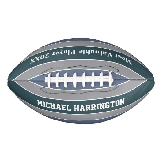 Aangepaste naam en football voor tapepatroon (Voorkant)