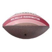 Aangepaste naam en football voor tapepatroon (Gedraaid 270)