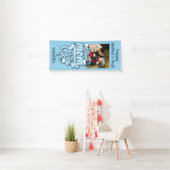 Aangepaste naam en foto "Beste moeder ooit" Spandoek (Insitu)