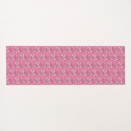 Aangepaste naam en foto "Beste moeder ooit" Yogamat (Achterkant (horizontaal))